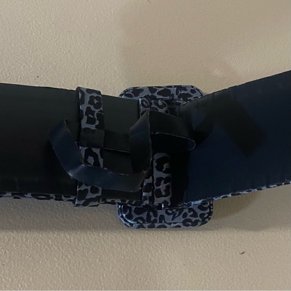 Sachin & Babi Cheetah Sky Blue Midnight Maxi Dress - Picture 16 of 16